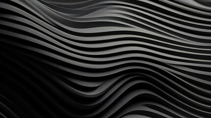 Wavy lines in a black and white photo