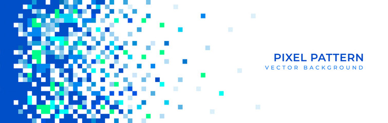 Fototapeta premium Pixel concept background design