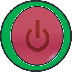 Shutdown button icon