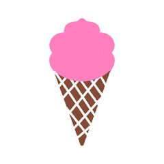ice, cream, cone, ice cream, food, dessert,