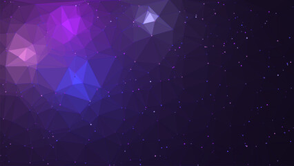 Abstract Low Polygonal Background