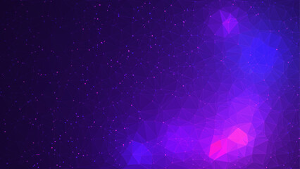 Abstract Low Polygonal Gradient Background