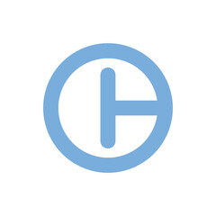 Monogram design vector logo. Monogram initial letter mark C logo design