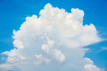 Naklejka na ściany i meble Beautiful clouds in the sky, countryside Chiangmai province Thailand.