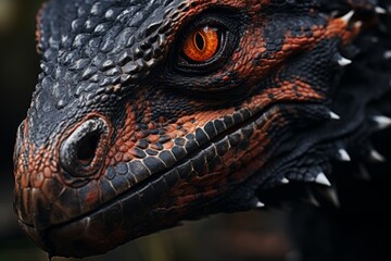 Close-Up of Valdosaurus, Natural light, Generative AI