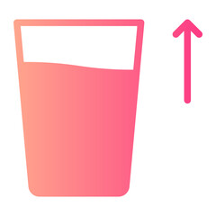 thirst gradient icon