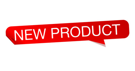 new product sticker illustration
