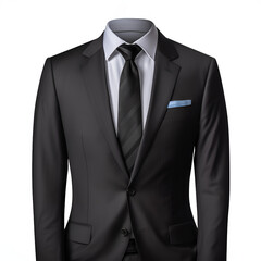 black suit, transparent background png