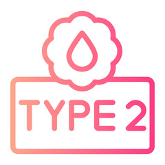 type 2 gradient icon