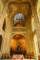 Fototapeta premium Interior of a grand cathedral in England