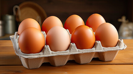 Chicken eggs