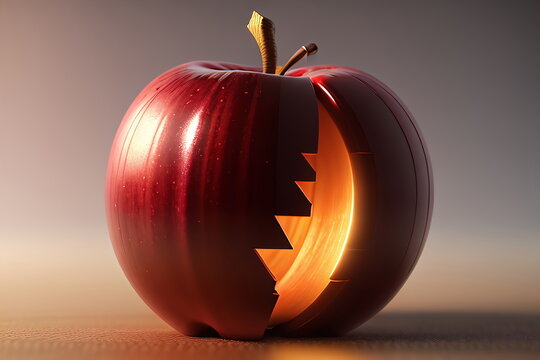 halloween apple