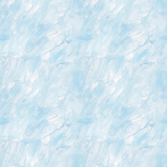 Obraz premium Illustration, AI generation. marble background, cold blue colors, seamless pattern.