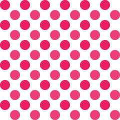 Pink shade dot pattern background. Dot pattern background. Polkadot. Dot background. Seamless pattern. for backdrop, decoration, Gift wrapping