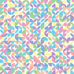 Bauhaus Abstract Geometric Background