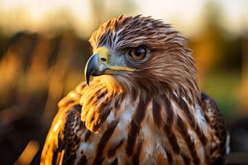 Photograph Of Hawk Natural Light, Generative AI