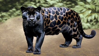 Fototapeta premium portrait of a jaguar