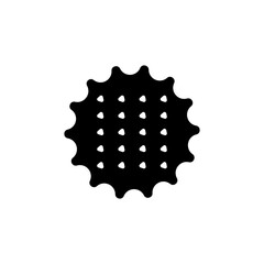 biscuit icon vector design templates
