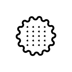 biscuit icon vector design templates