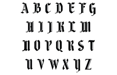 Elegant Uppercase Letters and Numbers. Classic Letter Minimalist Fashion Design. Typography old modern old concept regular decorative font. vector illustration