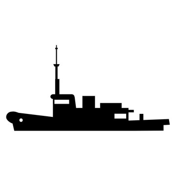 recommend clip art: silhouette of ship,boat element,modern ship icon