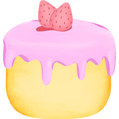 strawberry cake
