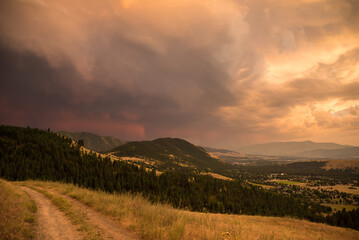 Intimidating Sunset Skies