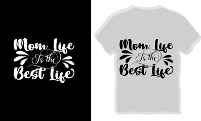 Mom Typography vector T-Shirt Design