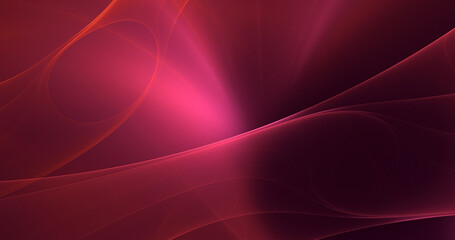 3D rendering abstract fractal polygon background 