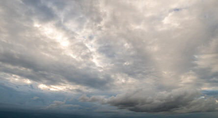 Storm clouds with the rain. Nature Environment Dark huge cloud sky black stormy cloud