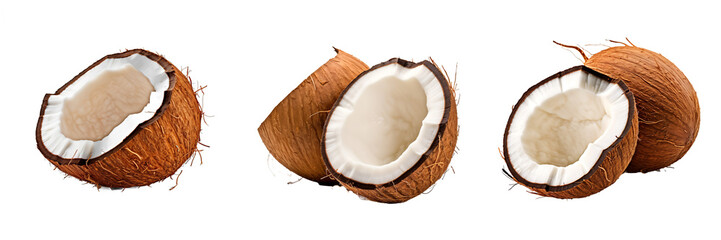 Crystal Vase isolated on white background. PNG set transparent