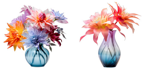 Dragonfly isolated on white background. Transparent background