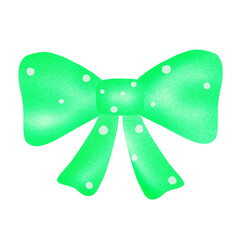 Knot green knot colorful knot green bow