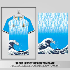 jersey sublimation ready to print, full editable file