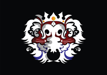 THE MASK OF ZERO template t shirt design