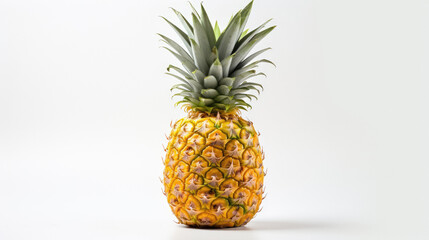pineapple fruit isolated on white background