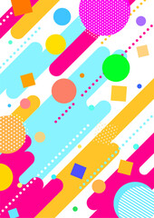 カラフルポップな明るい背景画像4