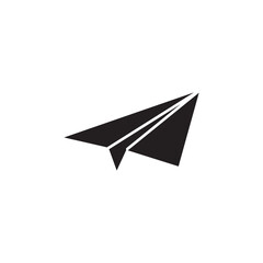 paper airplane icon vector