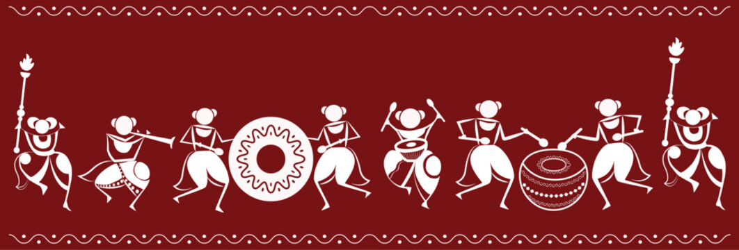 Warli art, Indian folk art,