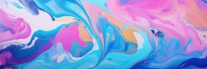 Abstract colorful mixed paint in pastels. Oils rainbow background. Liquid color wallpaper