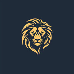 Lion logo design vector illustration