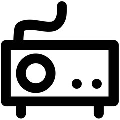 Set of Tools and Equipment Bold Line Icons

