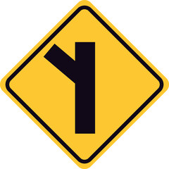 Traffic road sign design