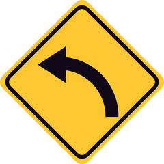 Traffic road sign design