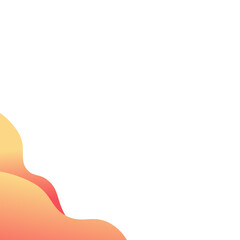 Gradient abstract corner