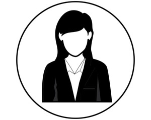 manager, female ,business concepts for the construction sector that feature flat designs and line art icons.