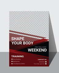 Fitness Flyer design 