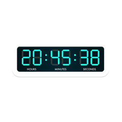 Digital alarm clock