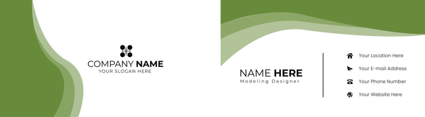 Modern Professional Business Card Template