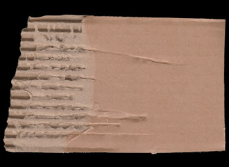 Torn Cardbord mock up for background and graphic ressources 